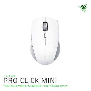 Raze Po Click Mini 블루투스 유무선 듀얼 인체공학 마우스