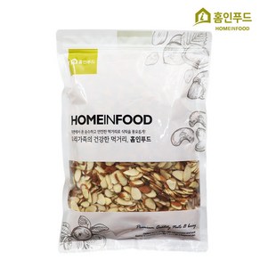 홈인푸드 24년산 햇 아몬드 슬라이스 1kg, 1개