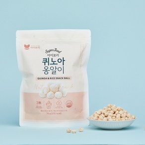 아이보리 퀴노아옹알이, 3개, 70g