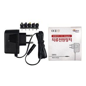 태영전자 전자식아답터 TY 6V 600mAh 벽걸이형, 1개