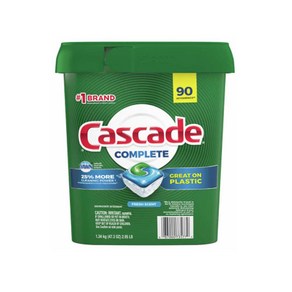 Cascade 컴플리트 프레쉬 센트 90개입, 1.34kg, 1개