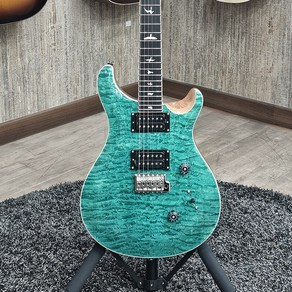 PRS SE 2024 Model Custom 24 Quilt-Turquoise w/Ebony FB CTIG044917