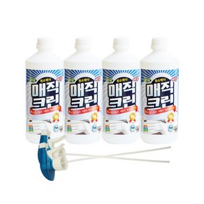 클린맘 매직크린 6종세트 곰팡이킬러 다목적 클리너 세정제 가스렌지 후드 청소 기름때제거, 없음, 1개