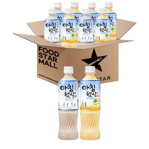 푸드스타 아침햇살 오리지널 + 옥수수 500ml 각 6입, 12개