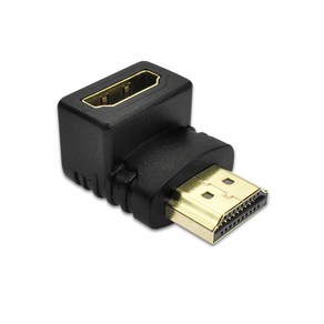 HDMI(M/F) 연장 ㄱ자형 하향 꺽임 젠더 T-HDMIG-19MFD