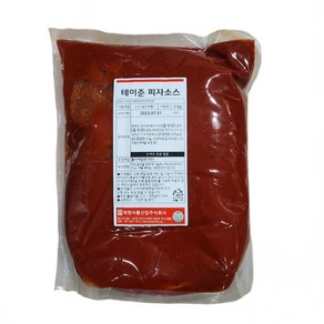 테이준 피자소스 3kg 업소용 양념 파우치 토마토페이스트, 1개