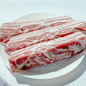 베스트밀 덩어리 통삼겹살 2kg (1kg X 2팩) 개별포장 냉동 캠핑 수육