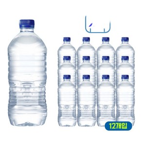 에브리데이 산수 1L x 24병 산수음료 무라벨 생수 환경호르몬NO 맑은1급수 청정암반수 아임에코, 1개, 24개