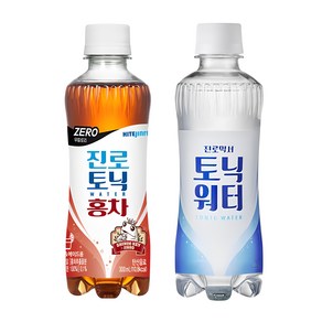 하이트진로 토닉워터 300ml (오리지날12+홍차12) 24개, 1세트