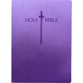 (영문도서) Kjve Swod Holy Bible Lage Pint Royal Puple Ultasoft Thumb Index: (King James Vesion... Leathe, Whitake House, English, 9798887691664