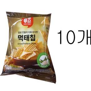 오늘좋은 먹태칩, 10개, 50g