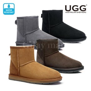 AS UGG 에버어그 남녀공용 방수 미니 클래식 어그부츠 4종 15701 호주산 양모 양털부츠 호주정품