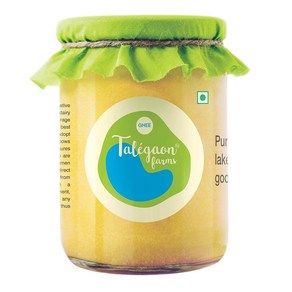 인도정품 Talegaon Fams Ghee 순수 카우 기버터 베다 빌로나 방법 500ml 프리미엄 장인 Desi Ghee 기버터, 1개