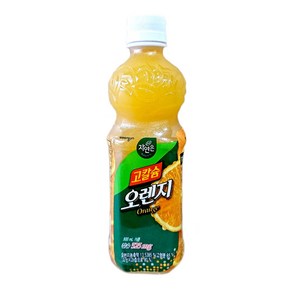 자연은 고칼슘 오렌지 500mlx20펫, 500ml