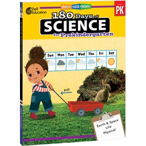 (영문도서) 180 Days of Science fo Pekindegaten: Pactice Assess Diagnose Papeback, Shell Education Pub, English, 9781087662671