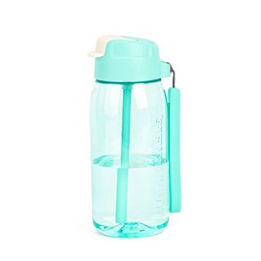 타파웨어 물병 빨대컵 550ml, 그랑블루, 1개