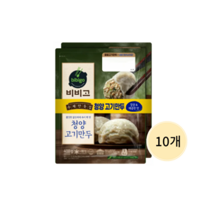 비비고 청양고기만두 400gx10개, 10개, 400g