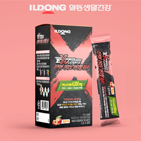 일동생활건강 리커버 아미노 바이탈 BCAA 단백질 보충 전해질 워터 복숭아 7g x 10p