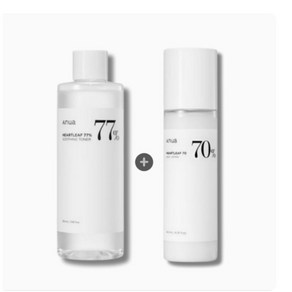 아누아 어성초 77 토너 250ml + 릴리프 로션 200ml