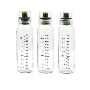 글라스락 오일병 그린, 240ml, 2개