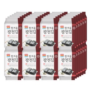 해의락 한겨울 광천김 4g 32봉/48봉, 64g, 3개