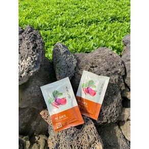 ABC주스 직접재배한 제주산 비트 당근 원물 그대로 100% 저온착즙 100ml 30포 60포, 30개입, 30개