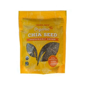 Tade Joe's Oganic Chia Seed Tade Joe의 유기농 치아씨드, 1개, 28g