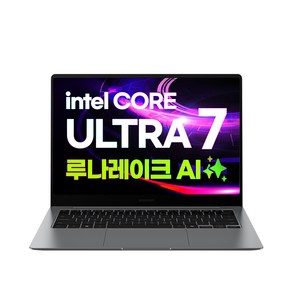 [삼성전자 공식파트너] 갤럭시북5 프로 NT940XHA-K71AR 인텔 울트라7 AI 터치스크린 사무용 고사양 영상편집 윈도우11 노트북, WIN11 Home, 32GB, 1TB, 그레이