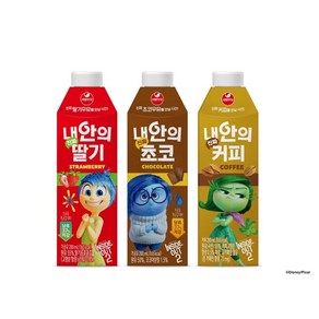 서울우유 내안의 진짜 초코 + 딸기 + 커피, 6개, 280ml