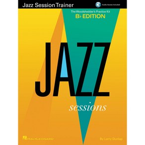 재즈 세션 트레이너 B플랫키: 악보와 온라인 반주 음원 Jazz Session Taine - B flat Key Hal Leonad 할 레오나드