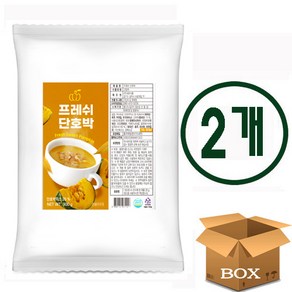 대호 프레쉬 단호박 한끼 식사대용 자판기용 단호박차, 2개, 900g