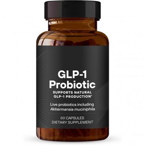 GLP-1 Pobiotic  GLP-1 Supplement GLP-Activate with 10 Billion CFU Multi-Stain Pobiotics + Pebio, Bown(60), 1개