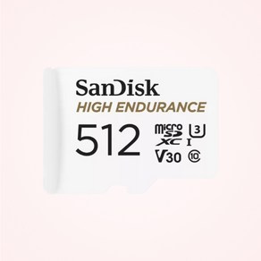 샌디스크 마이크로 SD 카드 QQNR High Enduance, 512GB