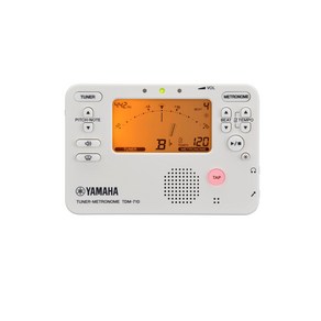 YAMAHA TDM-710IV 야마하 튜너 메트로놈 아이보리 튜너와 메트로놈을 동시에