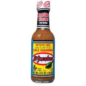 멕시코 핫소스 XXXTRA 칠리 핫소스 El Yucateco Hot Sauce XXXta Chile Habaneo, 1개, 120ml