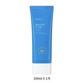 식물나라 산소수 워터프루프 선크림 SPF50+PA++++, 100ml, 1개