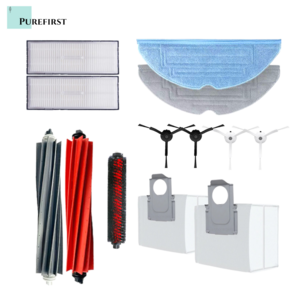 로보락 S8 Po Ulta 호환 더스트백 메인브러시 물걸레 필터, 더스트백2개, 1개