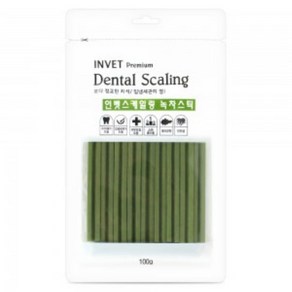 (3개)덴탈스케일링[녹차] 스틱 100g, 3개