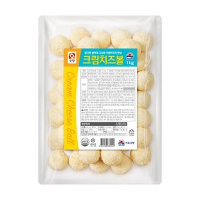 사조오양 크림치즈볼, 3개, 1kg