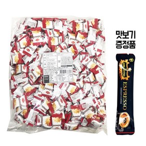 [과자도착] 리치 오트밀 미니바이트 1kg + 킹커피 에스프레소 2.5g 1스틱 / 대용량 인간사료 귀리곡물 수입과자 베트남 블랙 커피 과자세트, 1개