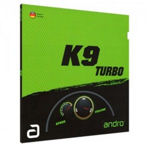 [ANDRO] 안드로 K9 터보 러버, BLACK - MAX, 1개