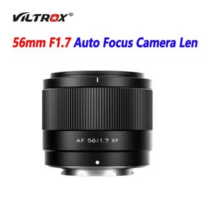 정시출고 VILTROX AF 자동 초점 인물 촬영 렌즈 후지필름 X-T4 T200 니콘 Z5 시리즈 마운트 카메, Nikon Z, 56mm F1.7, 1개