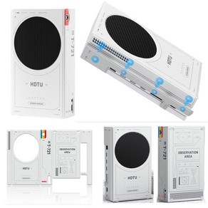 XBOX 시리즈 S / X 마그네틱 스마트 PU 가죽 케이스 콘솔랩 - 스타필드 에디션 / 엑스박스 /XBOX SERIES S X, XBOX SERIES S 마그네틱 스마트커버-스타필드, 1개