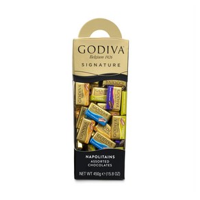 고디바 나폴리탄 기프트 박스 어쏠티드 Signatue Assoted Napolitain Chocolategift Box -, 1개, 450g