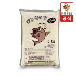 황금잉어빵 반죽, 5kg 1개, 5kg, 1개