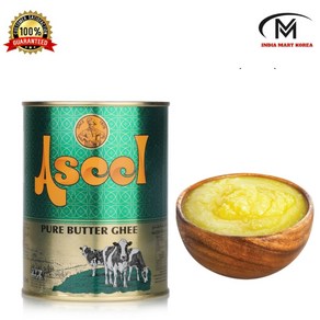 Aseel Pue Butte Ghee 800ml 1개 Desi Ghee (기버터), 6개