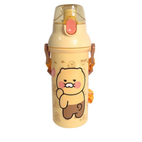 릴팡 춘식이 앵커 원터치 어깨끈물통, MULTI COLOR (춘식이), 500ml, 1개