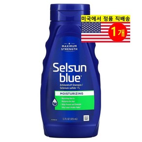 Selsun Blue 모발 두피 비듬 관리용 보습 샴푸, 1개