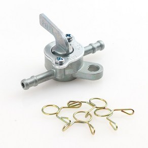 연료탱크 mini go kat 먼지 자전거 atv modify 차단 연료 밸브 petcock oil faucet tank switch inline pet cock 차단 밸브, 1개