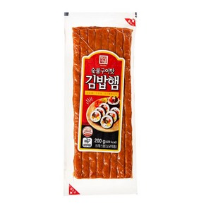 한성기업 숯불구이맛 김밥햄, 8개, 200g